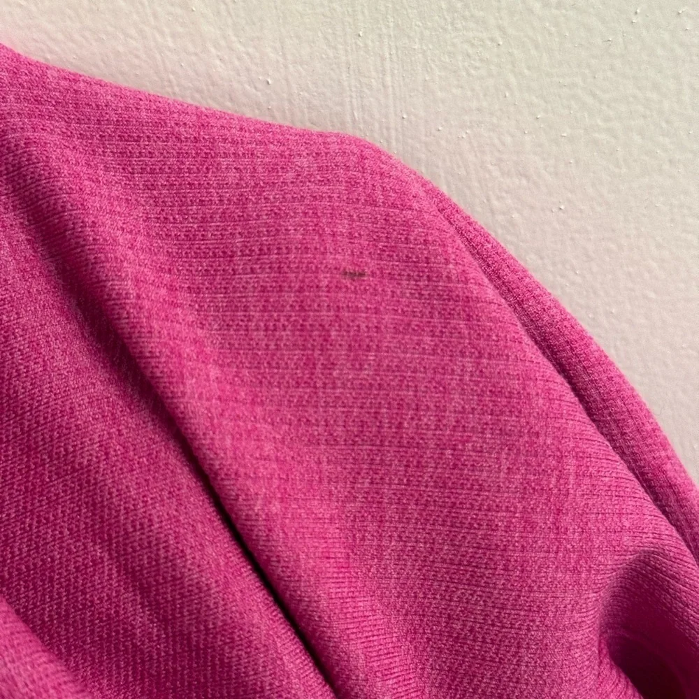 Lululemon In The Flow Crop II Heathered Raspberry - Picture 6 of 12